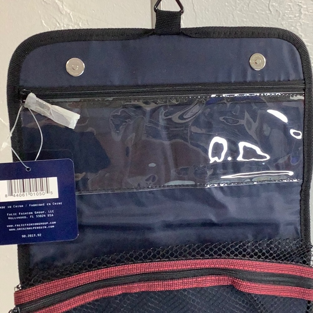 Original Penguin hanging toiletry bag travel kit NWT - Picture 3 of 9